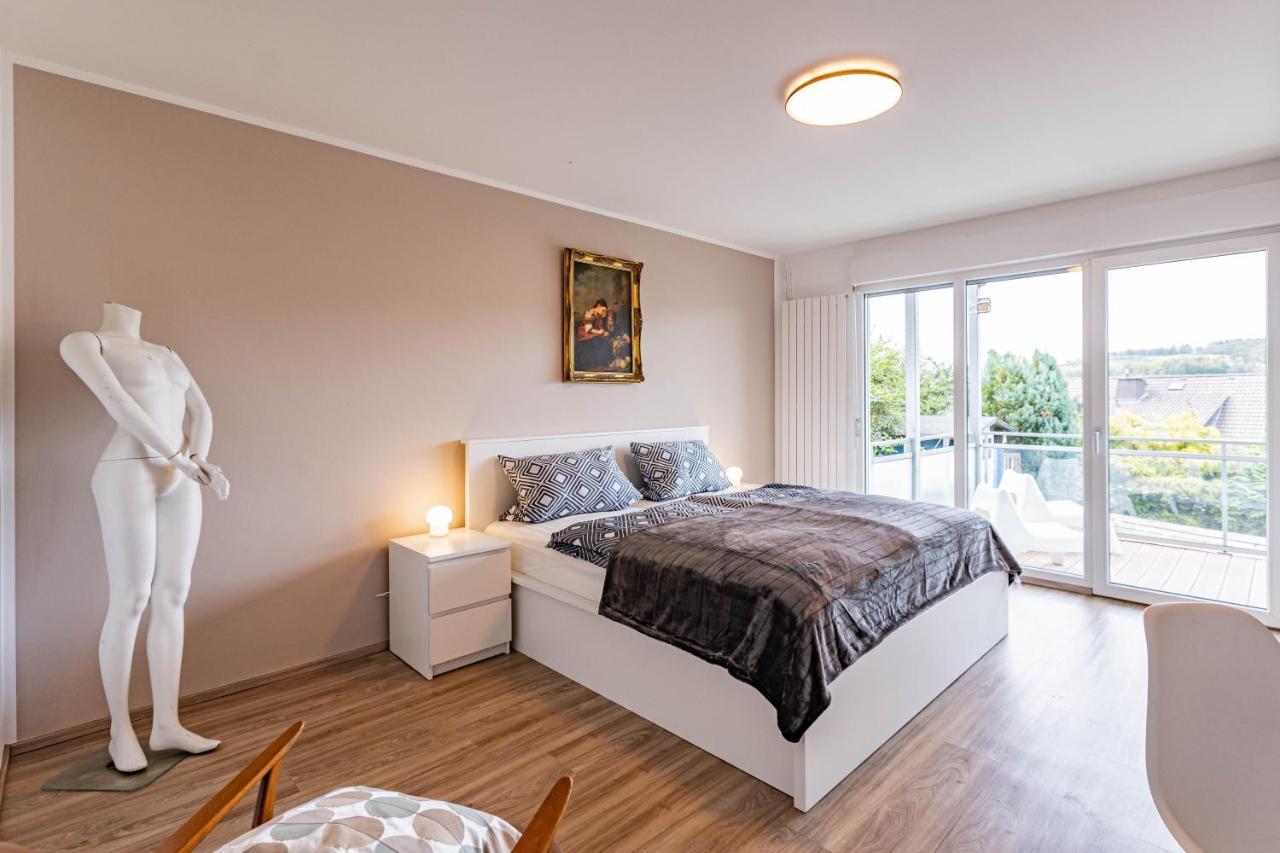 Architektenwohnungen Mit Panoramablick Bei Koeln Lindlar Exteriör bild
