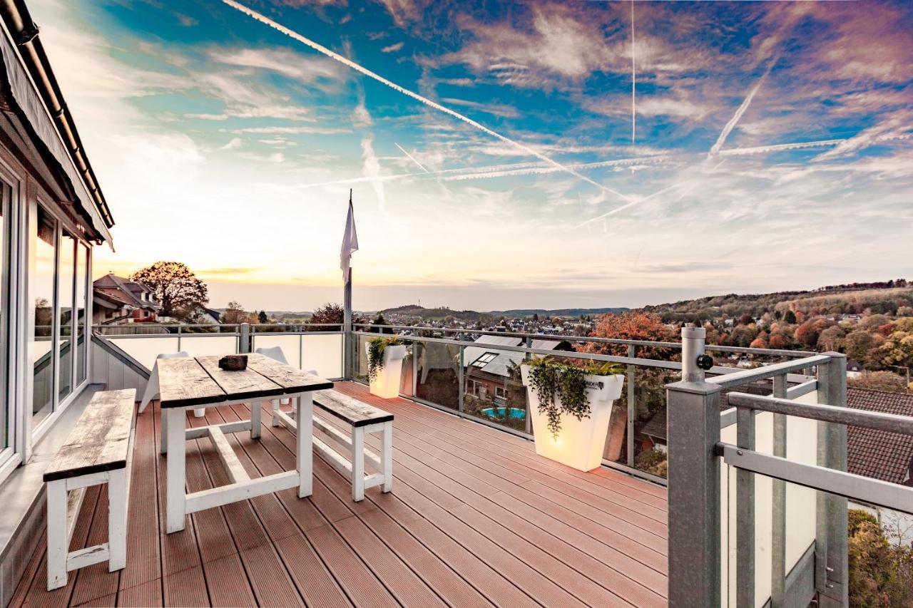Architektenwohnungen Mit Panoramablick Bei Koeln Lindlar Exteriör bild